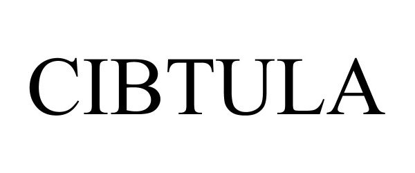 Trademark Logo CIBTULA