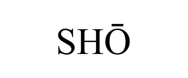 Trademark Logo SHO