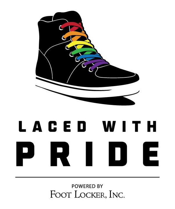 Trademark Logo LACED WITH PRIDE POWERED BY FOOT LOCKER, INC.