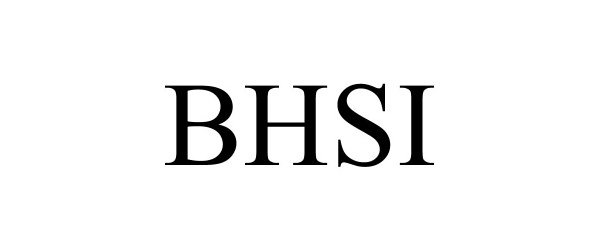 Trademark Logo BHSI