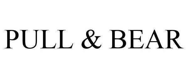 Trademark Logo PULL & BEAR