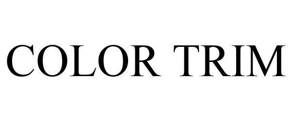 Trademark Logo COLOR TRIM