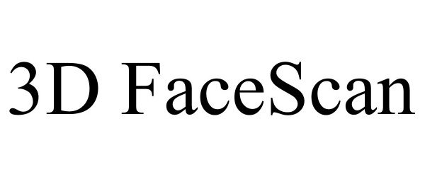 Trademark Logo 3D FACESCAN