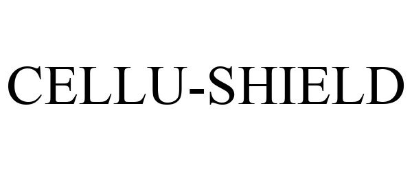 Trademark Logo CELLU-SHIELD