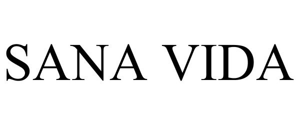 Trademark Logo SANA VIDA