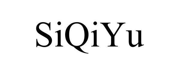 Trademark Logo SIQIYU