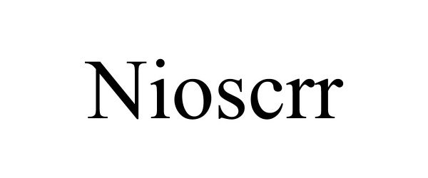  NIOSCRR