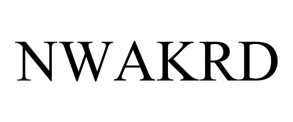 Trademark Logo NWAKRD