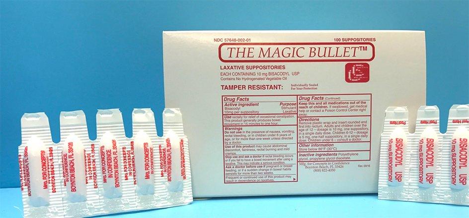 The Magic Bullet Suppository by Concepts In Confidence