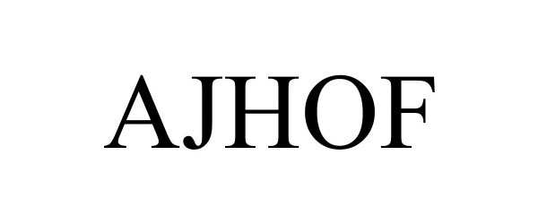 Trademark Logo AJHOF