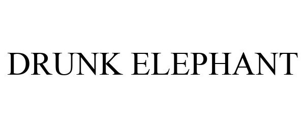 Trademark Logo DRUNK ELEPHANT