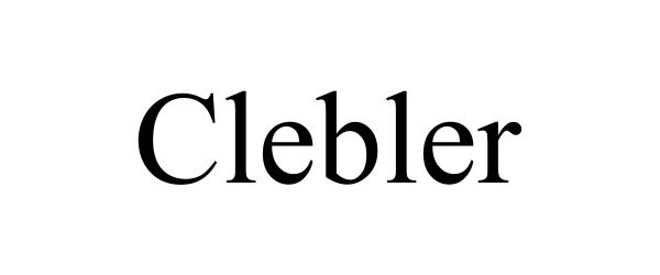 Trademark Logo CLEBLER