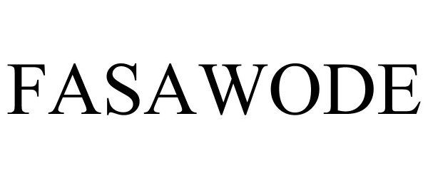 Trademark Logo FASAWODE
