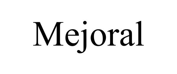Trademark Logo MEJORAL
