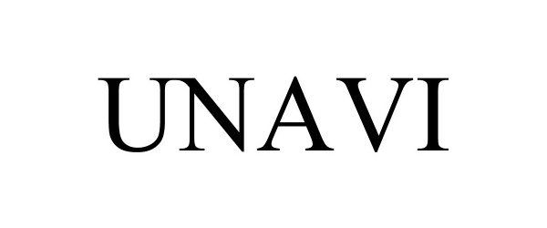 Trademark Logo UNAVI