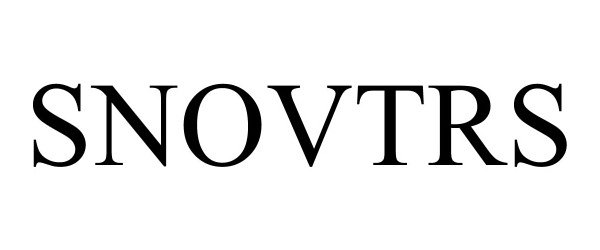 Trademark Logo SNOVTRS