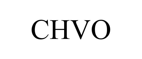 Trademark Logo CHVO