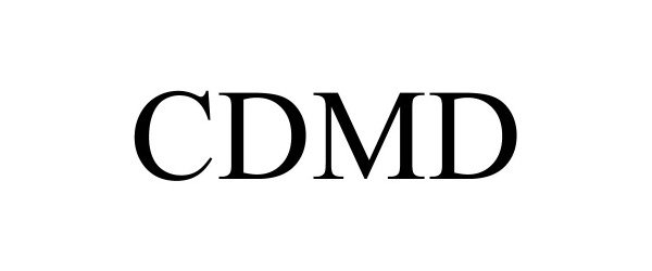 Trademark Logo CDMD
