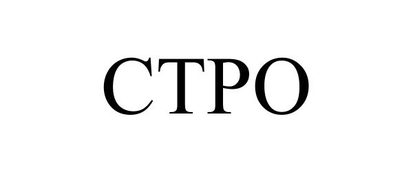Trademark Logo CTPO