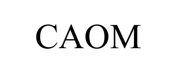 Trademark Logo CAOM