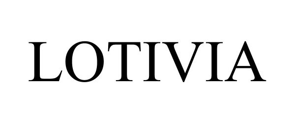 Trademark Logo LOTIVIA