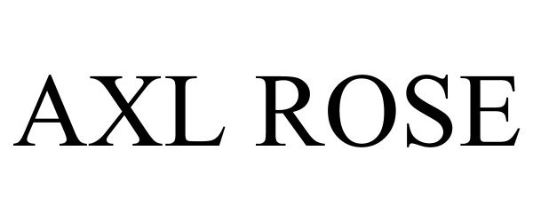 Trademark Logo AXL ROSE