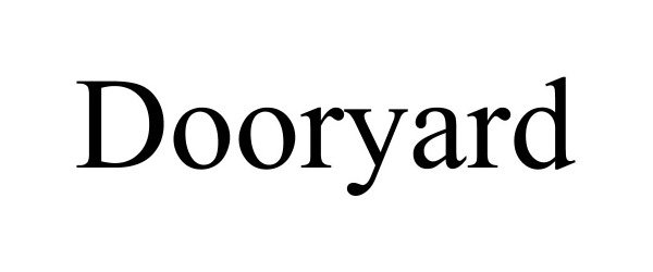  DOORYARD