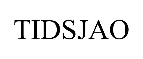 Trademark Logo TIDSJAO