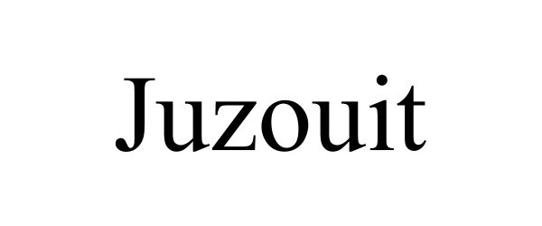 Trademark Logo JUZOUIT