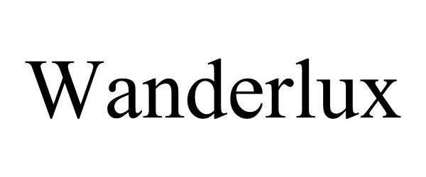 Trademark Logo WANDERLUX