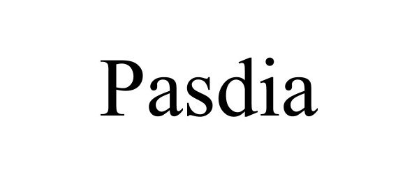 Trademark Logo PASDIA