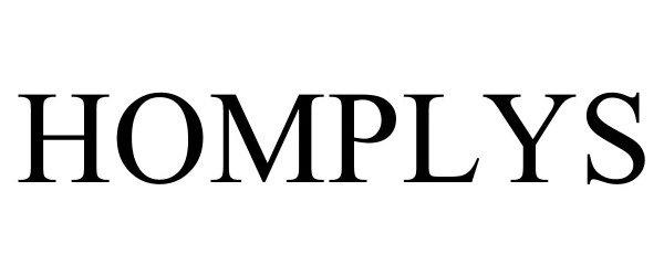 Trademark Logo HOMPLYS
