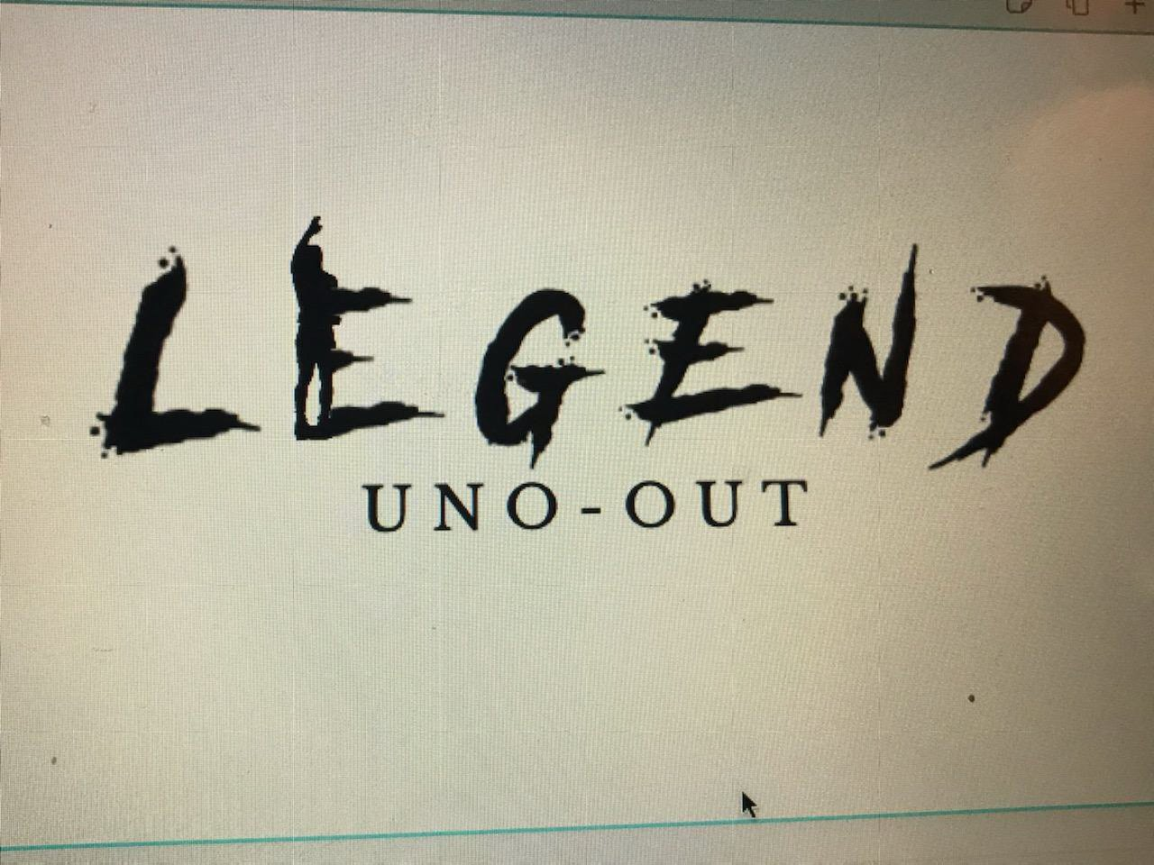 Trademark Logo LEGENDS-UNO OUT