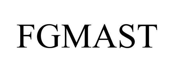 Trademark Logo FGMAST