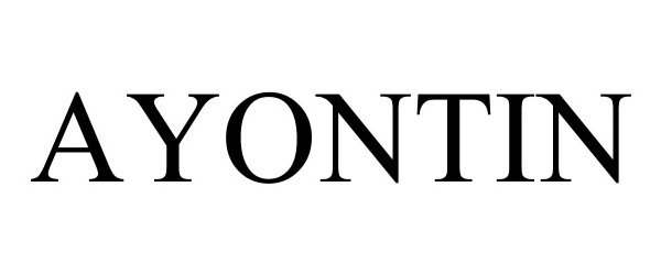 Trademark Logo AYONTIN