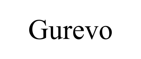 Trademark Logo GUREVO