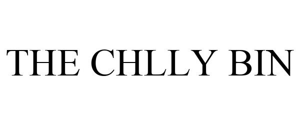 Trademark Logo THE CHLLY BIN