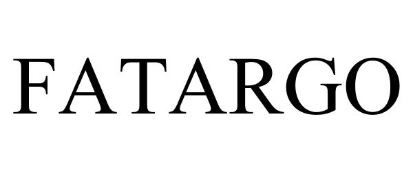 Trademark Logo FATARGO