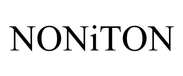 Trademark Logo NONITON