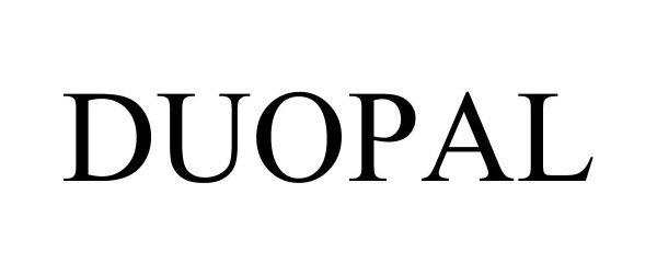 Trademark Logo DUOPAL