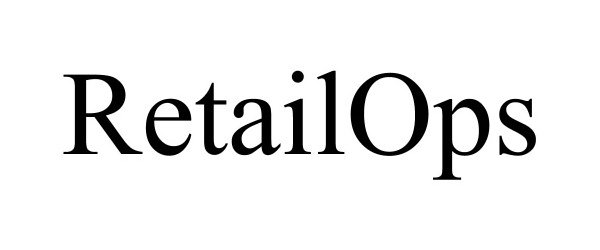 Trademark Logo RETAILOPS