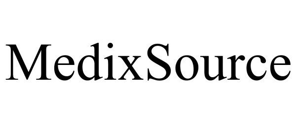 Trademark Logo MEDIXSOURCE