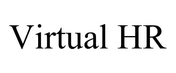 Trademark Logo VIRTUAL HR