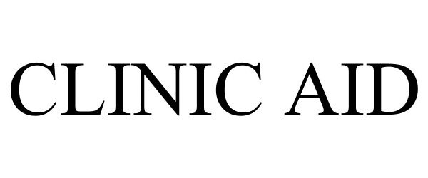 Trademark Logo CLINIC AID