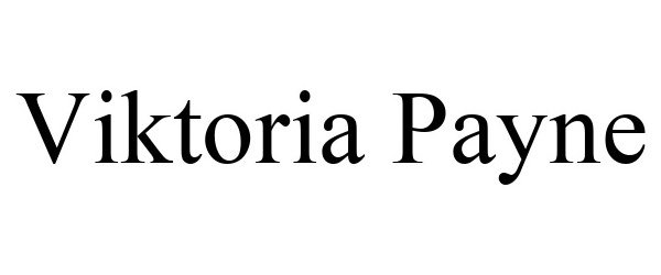 Trademark Logo VIKTORIA PAYNE