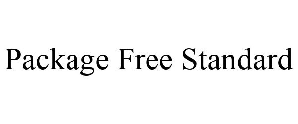 Trademark Logo PACKAGE FREE STANDARD