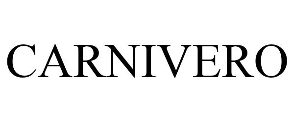 Trademark Logo CARNIVERO