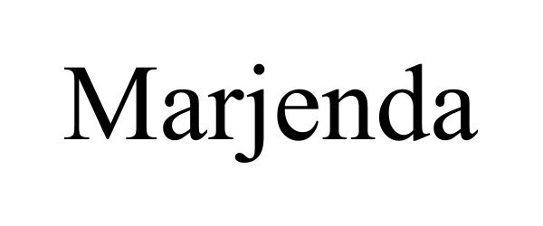 Trademark Logo MARJENDA