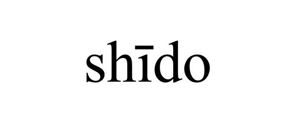 Trademark Logo SHIDO