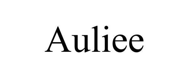 Trademark Logo AULIEE
